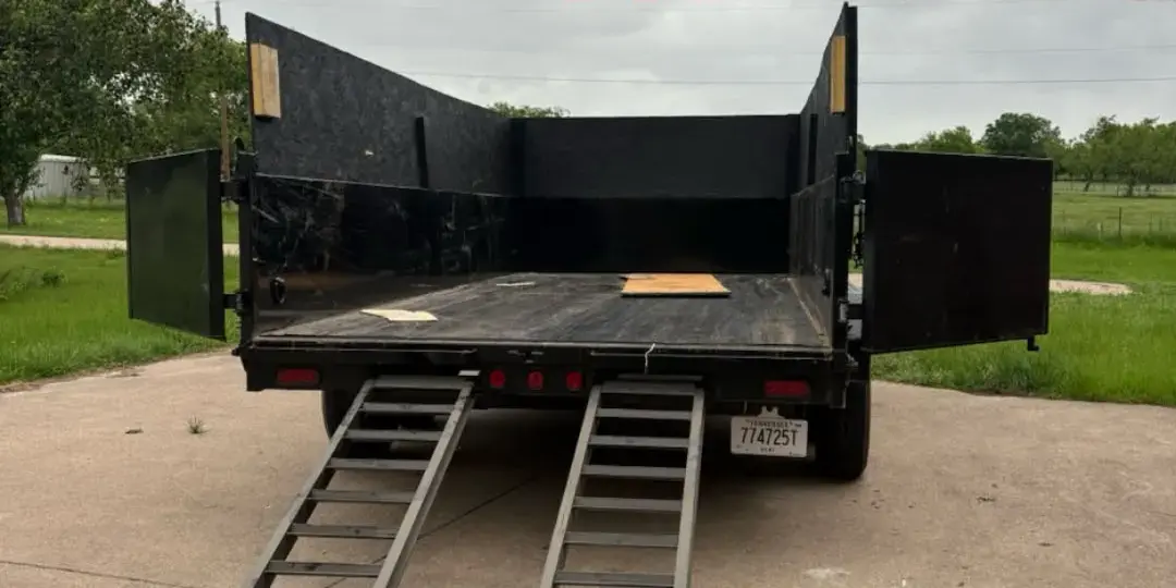 Junk haul-away: after