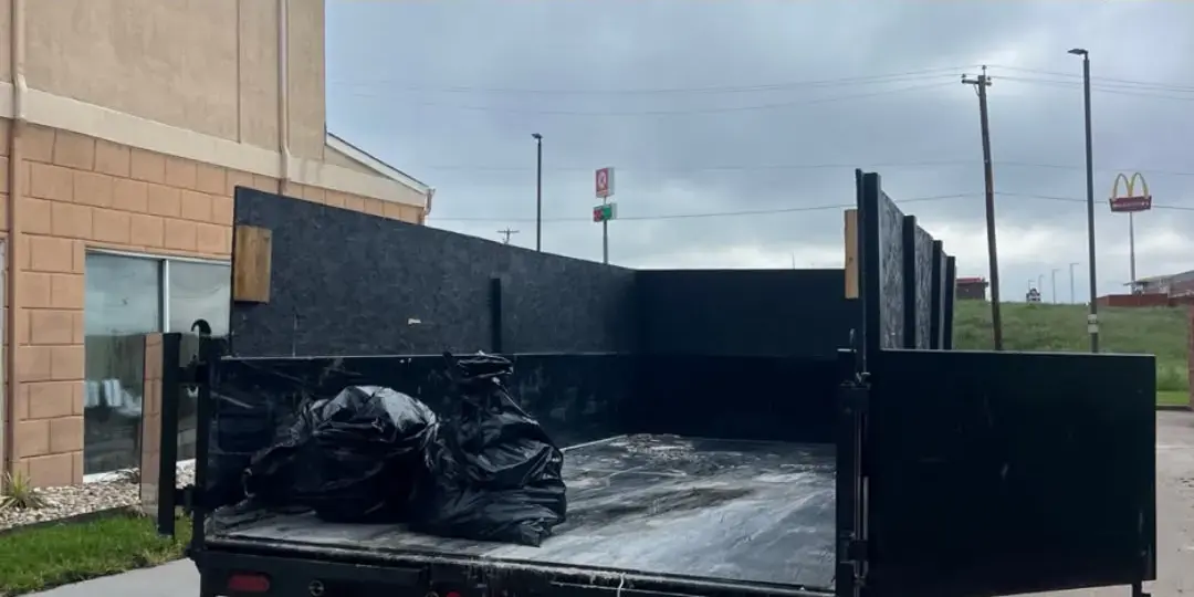 Dump run: after